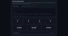 Token Counter screenshot